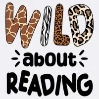 Wild About Reading Animal Print Apron