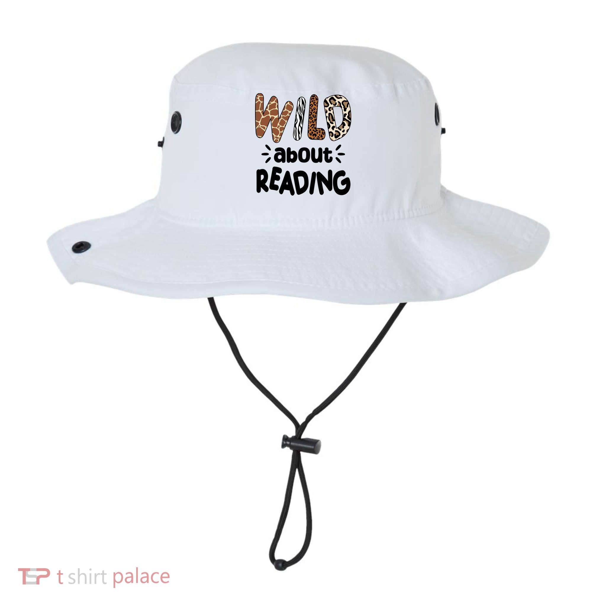 Wild About Reading Animal Print Bucket Hat