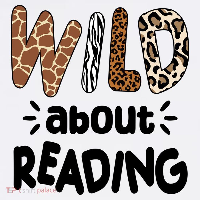 Wild About Reading Animal Print 11oz C Handle Ceramic Mug