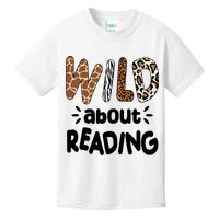Wild About Reading Animal Print Kids T-Shirt