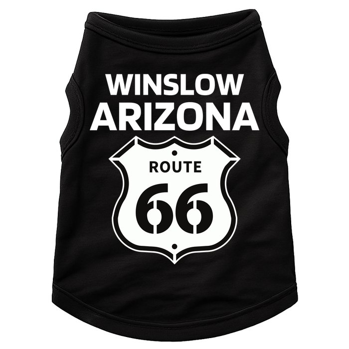 Winslow Arizona Route 66 Doggie Tank