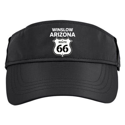 Winslow Arizona Route 66 Adult Drive Performance Visor