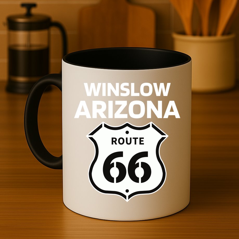 Winslow Arizona Route 66 Mug
