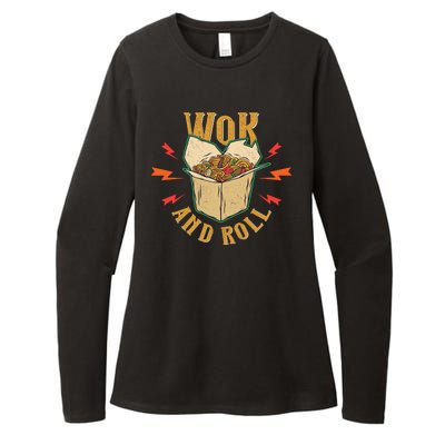 Wok And Roll Womens CVC Long Sleeve Shirt