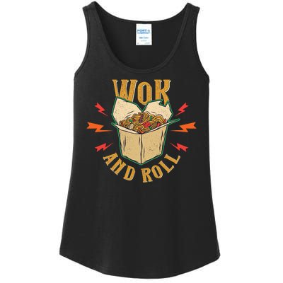 Wok And Roll Ladies Essential Tank