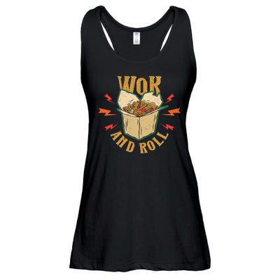 Wok And Roll Ladies Essential Flowy Tank