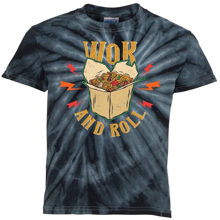 Wok And Roll Kids Tie-Dye T-Shirt