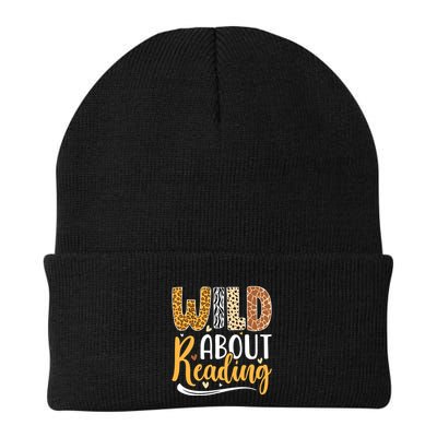 Wild About Reading Books Readers Lovers Bookworm Library Day Beanie