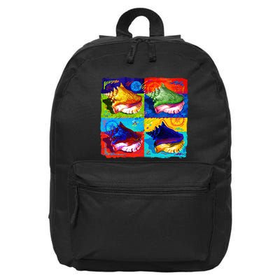 Warhol Conch Shells 16 in Basic Backpack