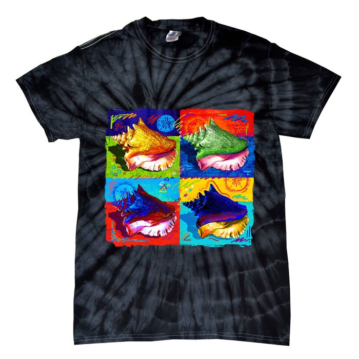 Warhol Conch Shells Tie-Dye T-Shirt