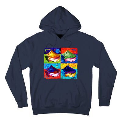 Warhol Conch Shells Tall Hoodie