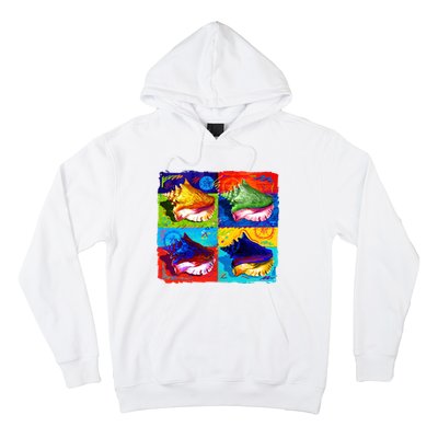 Warhol Conch Shells Hoodie