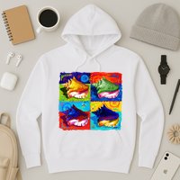 Warhol Conch Shells Hoodie