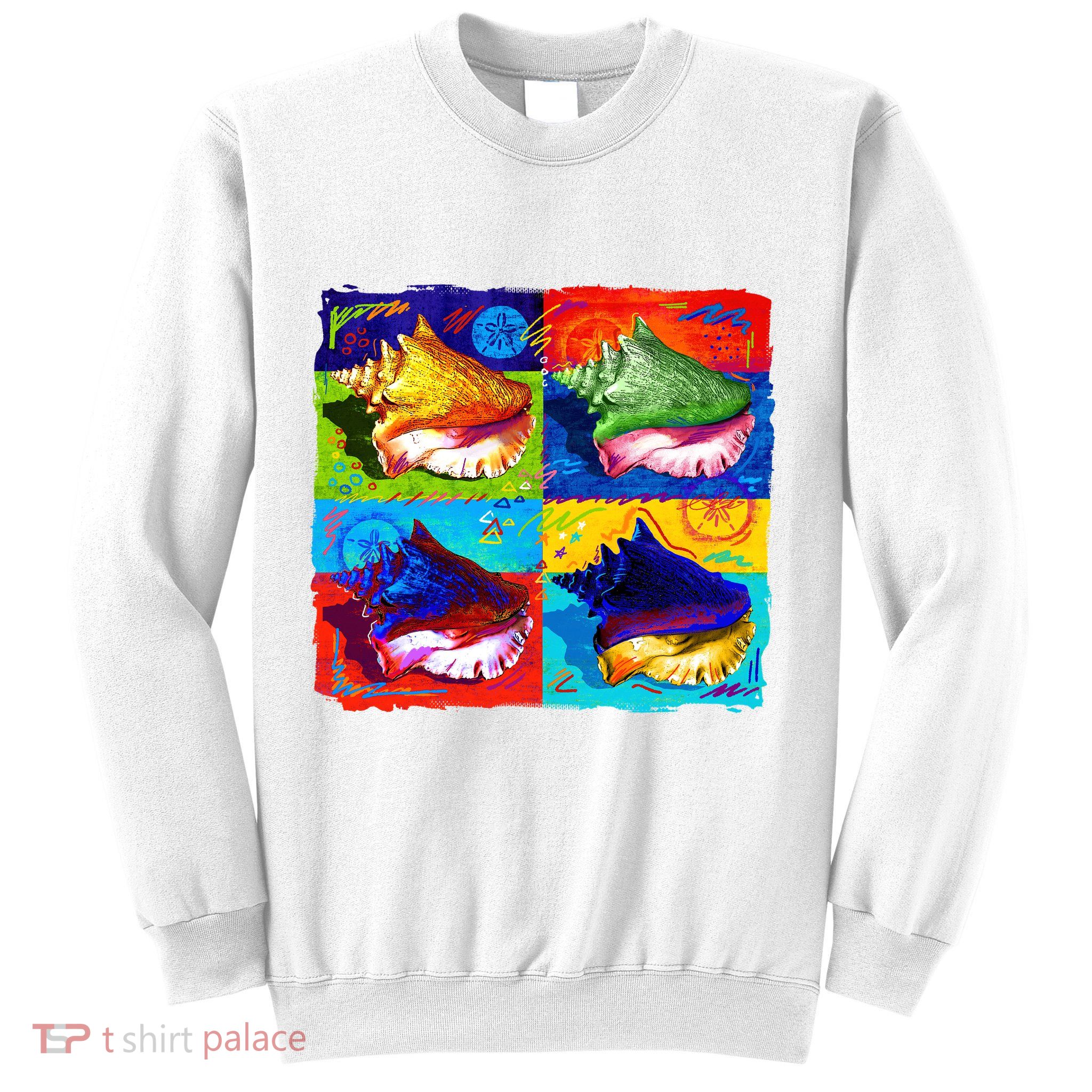 Warhol Conch Shells Sweatshirt
