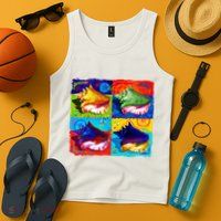 Warhol Conch Shells Tank Top