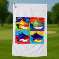 Warhol Conch Shells Golf Towel