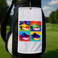 Warhol Conch Shells Golf Towel