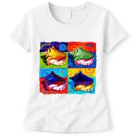 Warhol Conch Shells Womens T-Shirt