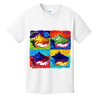 Warhol Conch Shells Kids T-Shirt