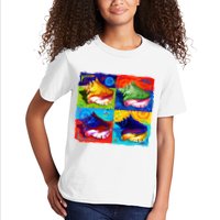Warhol Conch Shells Kids T-Shirt