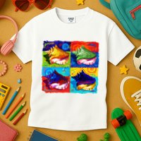 Warhol Conch Shells Kids T-Shirt