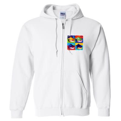 Warhol Conch Shells Full Zip Hoodie