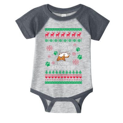 Warm Snuggles And Corgi Cuddles Ugly Sweater Infant Baby Jersey Bodysuit