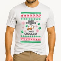 Warm Snuggles And Corgi Cuddles Ugly Sweater Performance Shirt