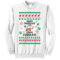 Warm Snuggles And Corgi Cuddles Ugly Sweater Sweatshirt