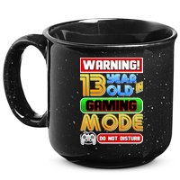 Warning 13 Year Old In Gaming Mode Birthday 15oz Campfire Ceramic Mug