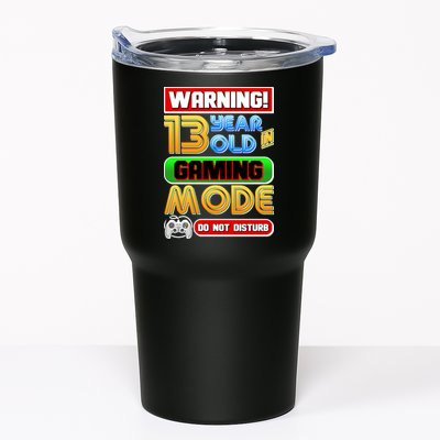 Warning 13 Year Old In Gaming Mode Birthday Tumbler