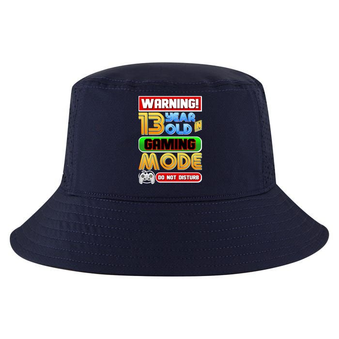 Warning 13 Year Old In Gaming Mode Birthday Cool Comfort Performance Bucket Hat