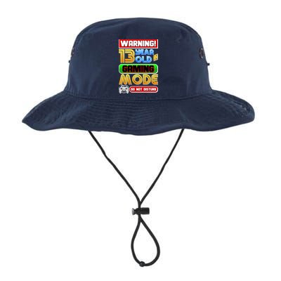 Warning 13 Year Old In Gaming Mode Birthday Legacy Cool Fit Booney Bucket Hat