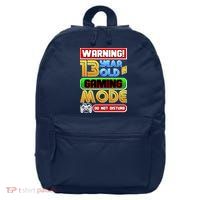 Warning 13 Year Old In Gaming Mode Birthday 16 in Basic Backpack