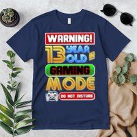 Warning 13 Year Old In Gaming Mode Birthday Premium T-Shirt