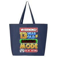 Warning 13 Year Old In Gaming Mode Birthday 25L Jumbo Tote