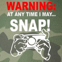 Warning At Any Time I May SNAP Legacy Tie Dye Trucker Hat