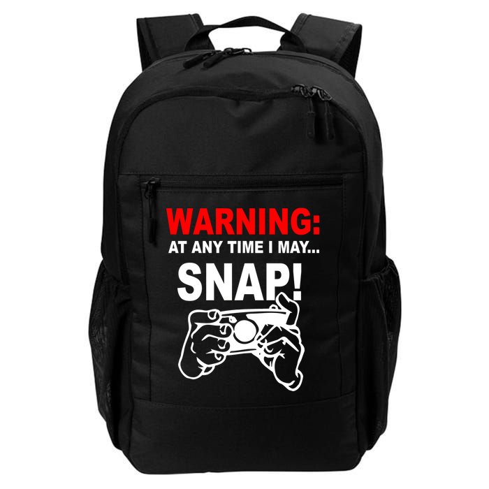 Warning At Any Time I May SNAP Backpack