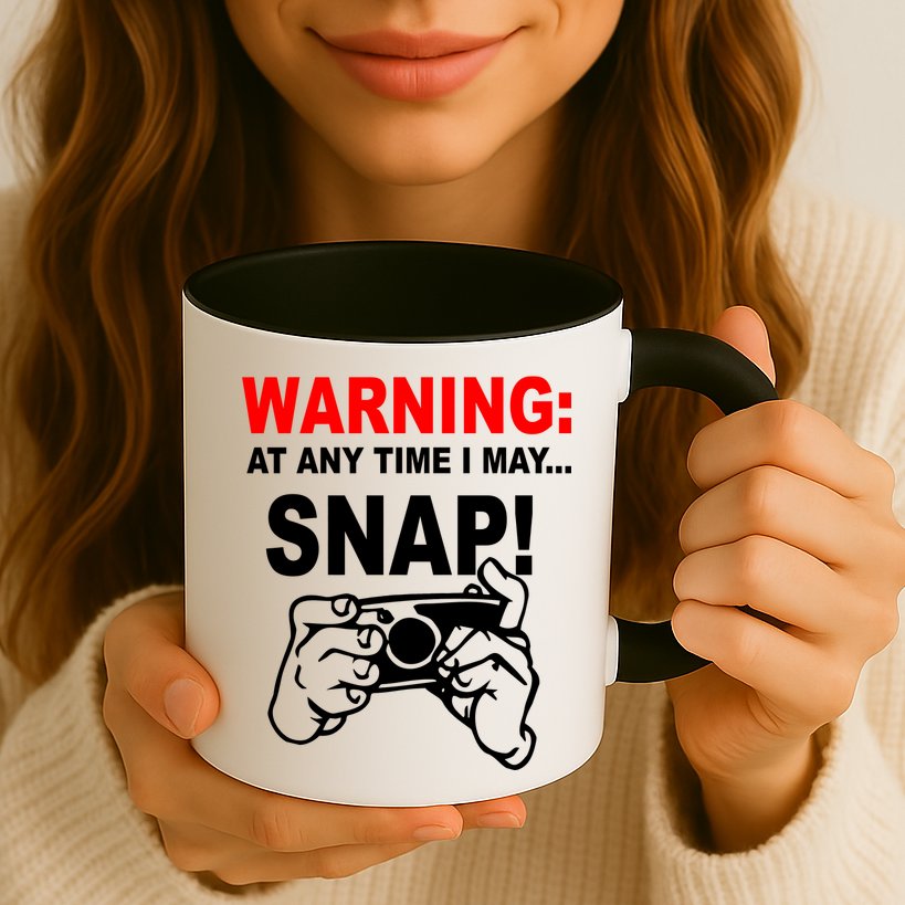 Warning At Any Time I May SNAP Mug