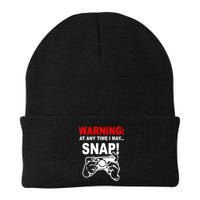 Warning At Any Time I May SNAP Beanie