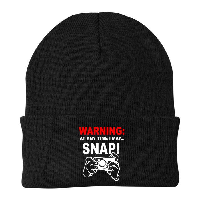 Warning At Any Time I May SNAP Beanie