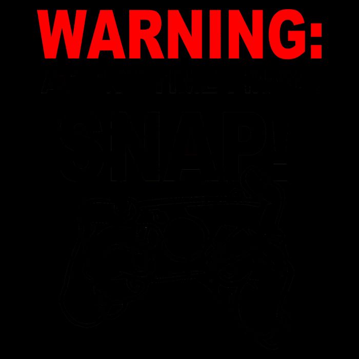 Warning At Any Time I May SNAP 16oz Travel Tumbler