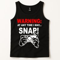 Warning At Any Time I May SNAP Tank Top