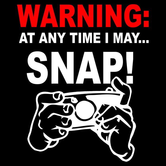 Warning At Any Time I May SNAP Zip Tote Bag