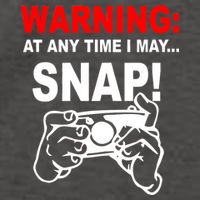 Warning At Any Time I May SNAP Vector Backpack
