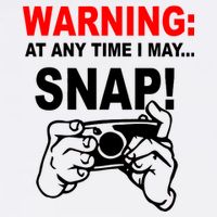 Warning At Any Time I May SNAP Garment-Dyed Sweatshirt