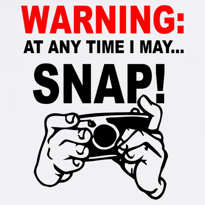Warning At Any Time I May SNAP Garment-Dyed Sweatshirt