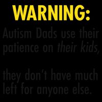 Warning Autism Dads Patience Mug