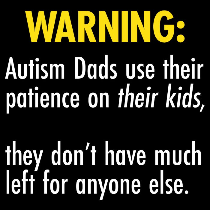Warning Autism Dads Patience Premium T-Shirt