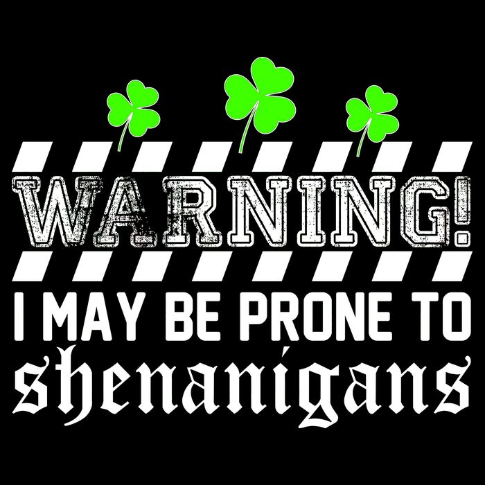 Warning I May be Prone to Shenanigans Backpack
